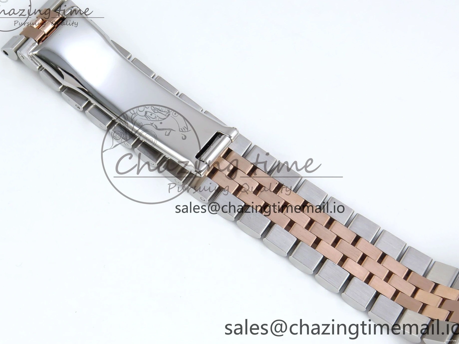 MiroTime 0103 QuickDry DateJust 31 278271 ARF 1:1 Best Edition 904L Steel White MOP Diamonds Dial on SS RG Jubilee Bracelet ETA 517